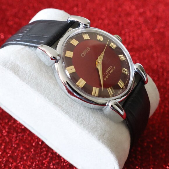 Vintage Oris AM044 Swiss-made, professionally refurbished: 17‑Jewel Manual Wind - Picture 2 of 7